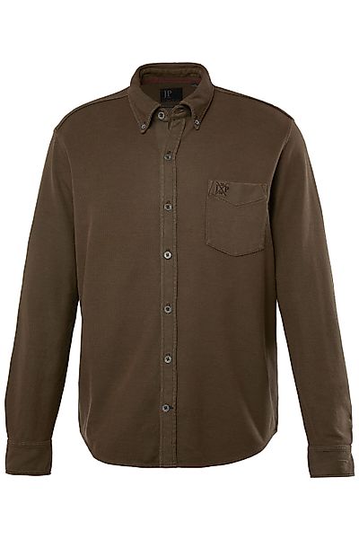 JP1880 Businesshemd Piqué-Hemd Langarm acid washed günstig online kaufen