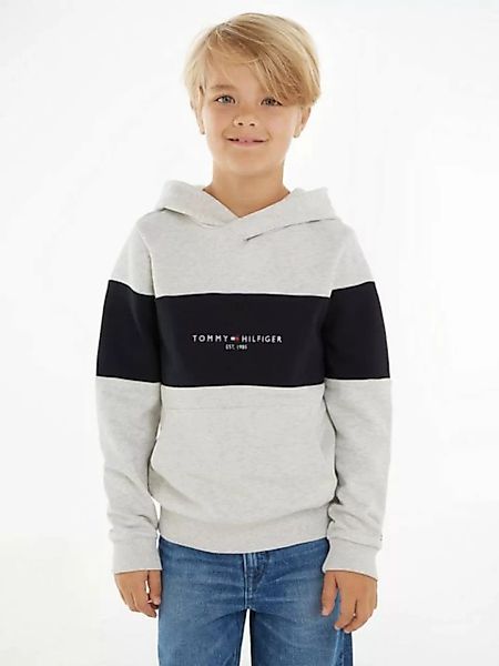 Tommy Hilfiger Kapuzensweatshirt ESSENTIAL COLORBLOCK HOODIE mit breitem ko günstig online kaufen