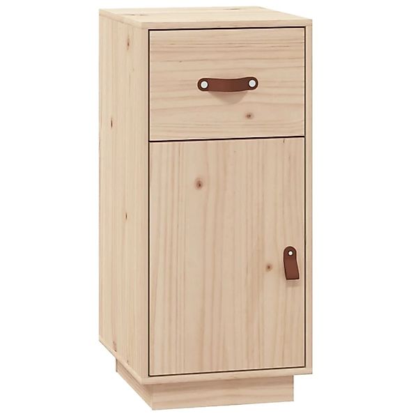 vidaXL Sideboard 34x40x75 cm Massivholz Kiefer 820122 günstig online kaufen
