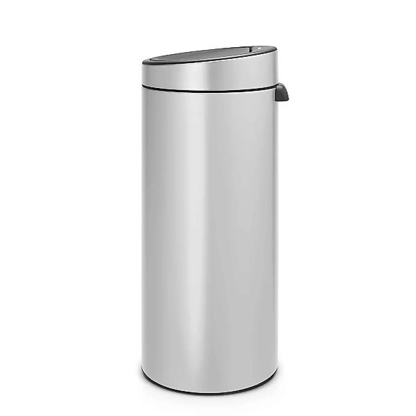 Touch Bin Abfalleimer 30 Liter metallic grau günstig online kaufen