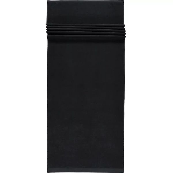 Rhomtuft - Handtücher Baronesse - Farbe: schwarz - 15 - Saunatuch 70x190 cm günstig online kaufen