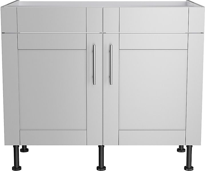 KOCHSTATION Spülenschrank "KS-Ahus", Breite 100 cm günstig online kaufen