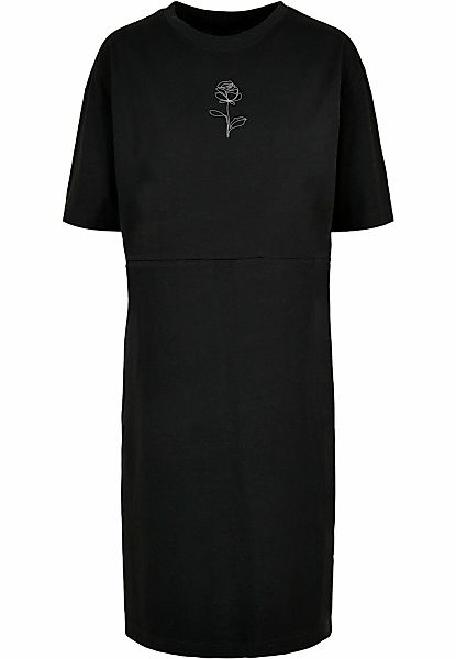 Merchcode Shirtkleid "Merchcode Damen Ladies Rose Oversized Slit Tee Dress" günstig online kaufen