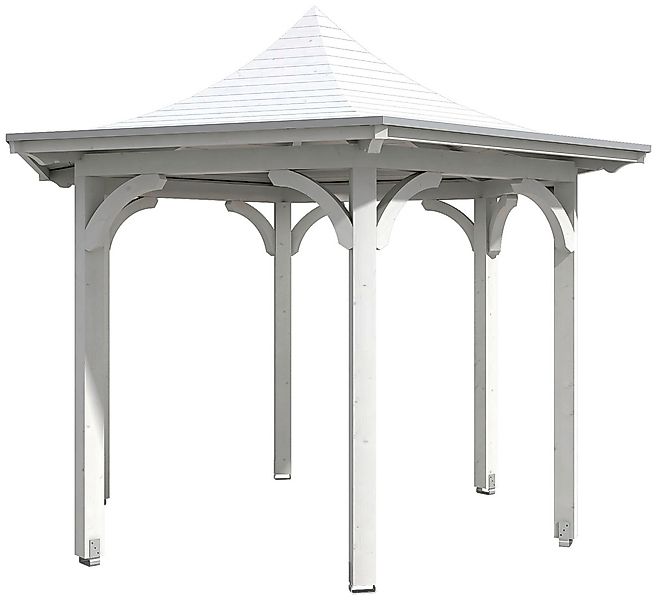 Skanholz Holzpavillon "Versailles", BxTxH: 418x360x332 cm, inkl. Aufschraub günstig online kaufen