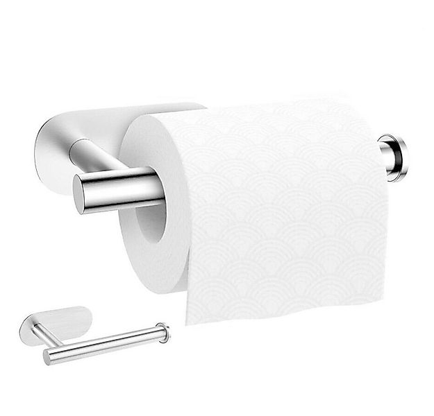Refined Living Toilettenpapierhalter ohne Bohren Klopapierhalter selbstkleb günstig online kaufen