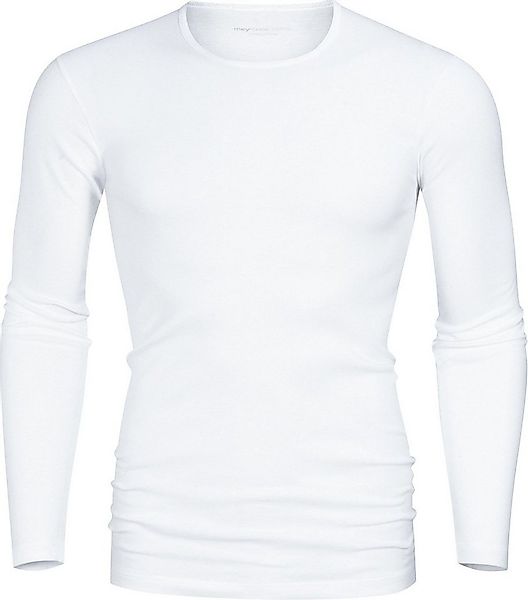 Mey Unterhemd Herren-Unterhemd, langarm "Casual Cotton" Feinripp Uni günstig online kaufen