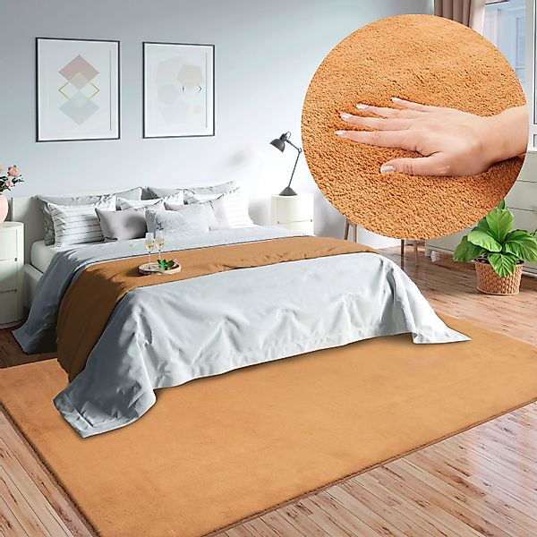 merinos Teppich Loft 37, Kunstfellteppich, rechteckig, günstig online kaufen