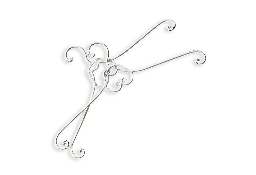 Mirabeau Dekohaken Kleiderbügel 2er Set Guin antikweiß günstig online kaufen