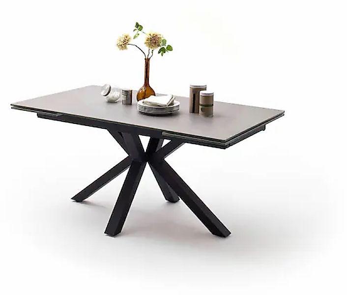 MCA furniture Esstisch »Nagano«, Esstisch Glas-Keramik mit Stirnauszug günstig online kaufen