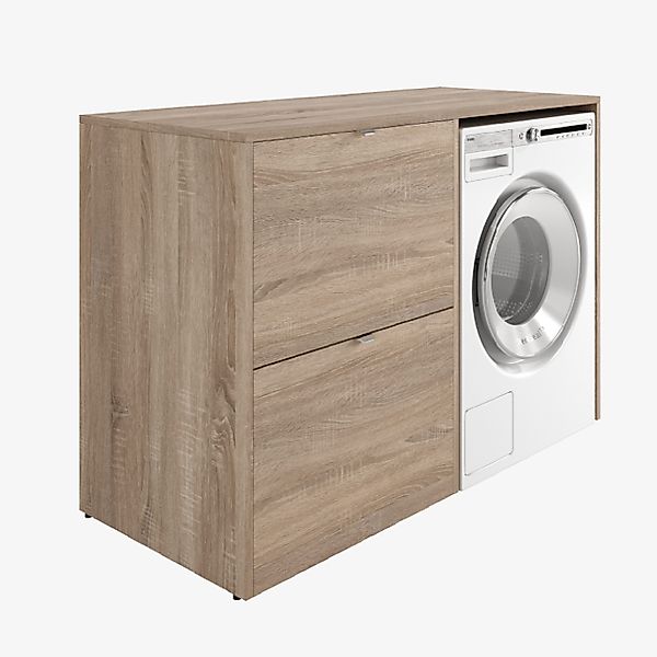 Platan Room Waschmaschinenumbauschrank DORA Waschmaschinenschrank 130 günstig online kaufen
