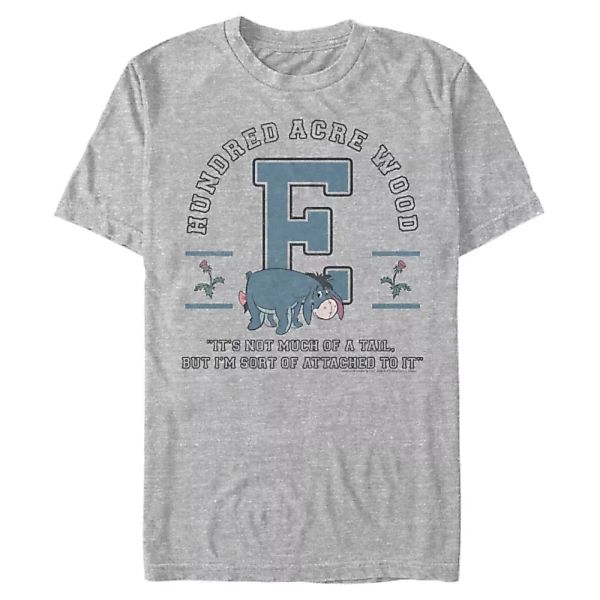Disney - Winnie Puuh - Eeyore Collegiate - Männer T-Shirt günstig online kaufen