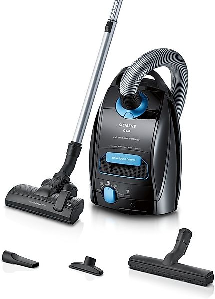 SIEMENS Bodenstaubsauger »Q 5.0 extreme silencePower VSQ5X1232, Made in Ger günstig online kaufen