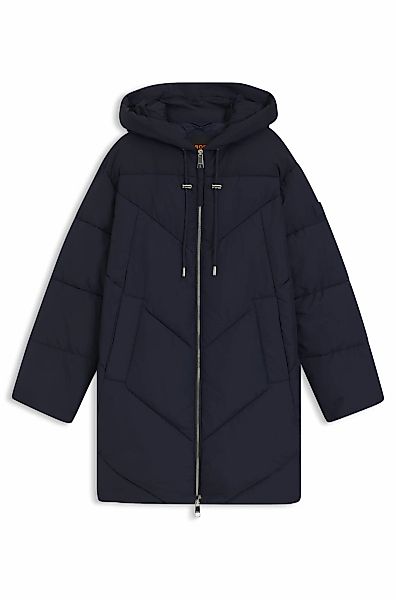BOSS ORANGE Steppmantel "Piapolly Premium Damenmode", mit Kapuze, Chevron-S günstig online kaufen