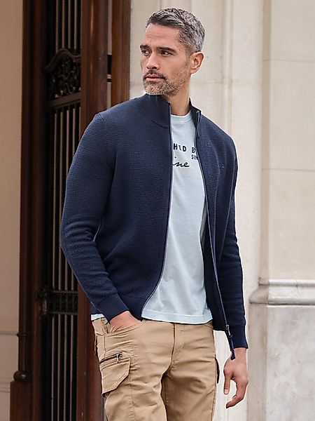 LERROS Sweatjacke LERROS Unifarbene Sweatjacke für Herren günstig online kaufen