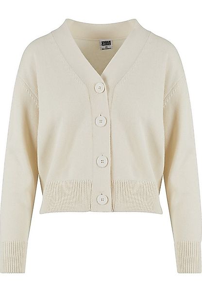 URBAN CLASSICS Strickjacke Urban Classics Damen Ladies Rib Cardigan (1-tlg) günstig online kaufen