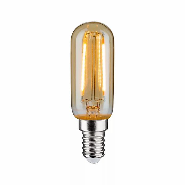 Paulmann "1879 Filament 230V LED Röhre E14 Non Dim 145lm 2W 1700K Gold" günstig online kaufen