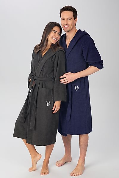 Bruno Banani Unisex-Bademantel Robby, ideal für günstig online kaufen