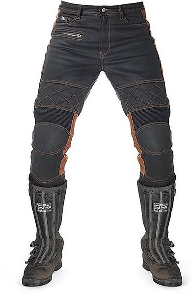 Fuel Motorradhose Sergeant 2 Gewachste Motorrad Textilhose Knieprotektoren günstig online kaufen