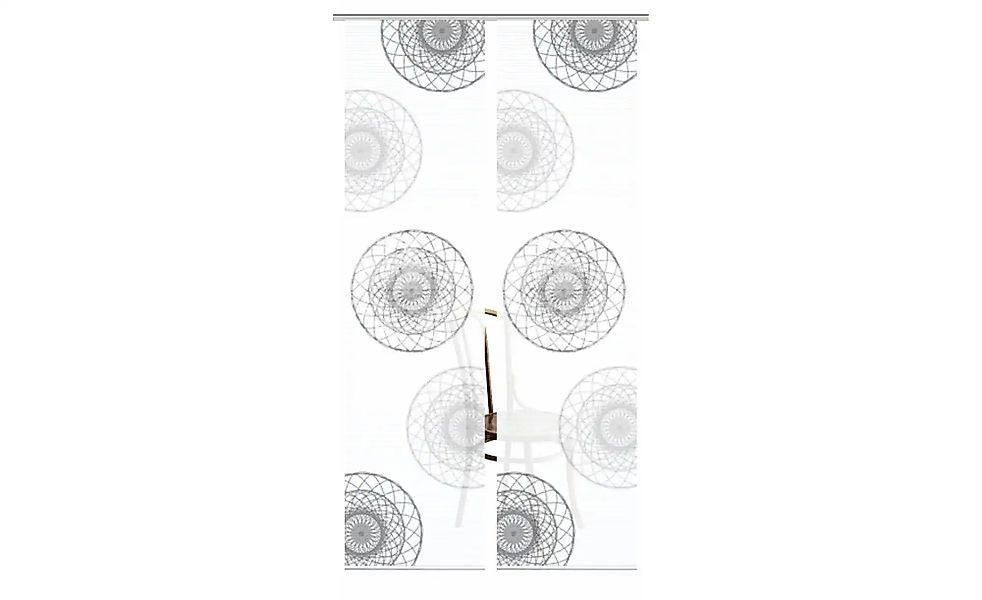 HOME in green Schiebegardine "VIDARO" Paneelwagen 2 Stk. tlg. SET DIGITALDR günstig online kaufen