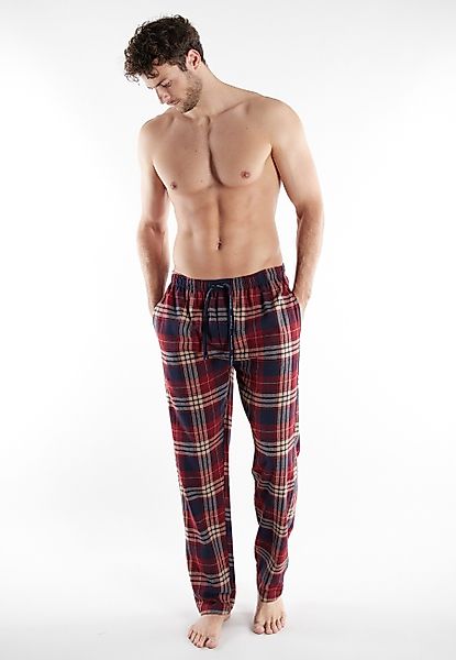 TOM TAILOR Pyjamahose Rhodos mit Karo-Muster, günstig online kaufen