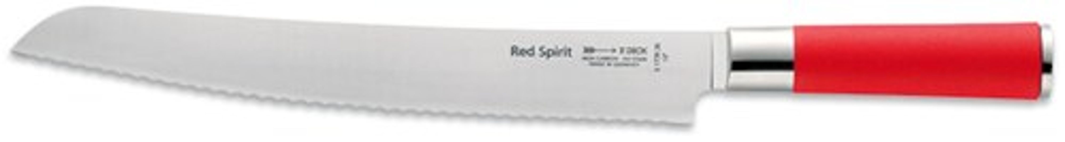 F. DICK Brotmesser »Red Spirit«, (1 tlg.), 26 cm, Wellenschliff günstig online kaufen