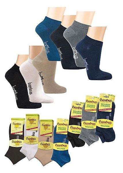 Wowerat Sneakersocken Sneaker Bambus (Set, 3-Paar, günstig online kaufen