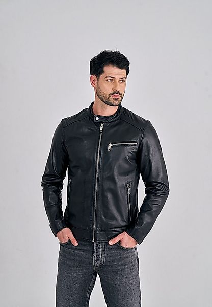 Freaky Nation Lederjacke Lucky Jim-FN günstig online kaufen