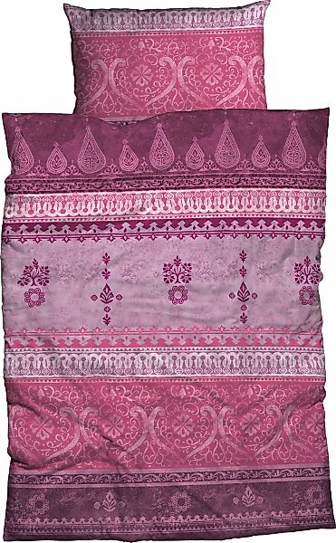 CASATEX Bettwäsche "Indi" 3 tlg. romantisch, orientalisch, weich und gemütl günstig online kaufen