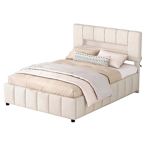 OKWISH Polsterbett Doppelbett, Familienbett, Plattformbett Daybed Gästebett günstig online kaufen