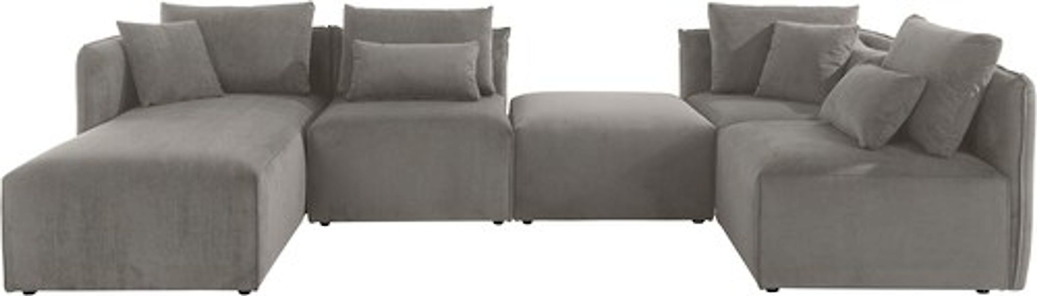 OTTO home Wohnlandschaft »Nöre U-Form« 5 Teile, in vielen Bezugsqualitäten günstig online kaufen