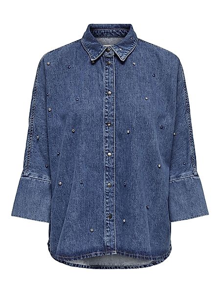 ONLY Langarmbluse OnlGrace (1-tlg) Ziersteine günstig online kaufen