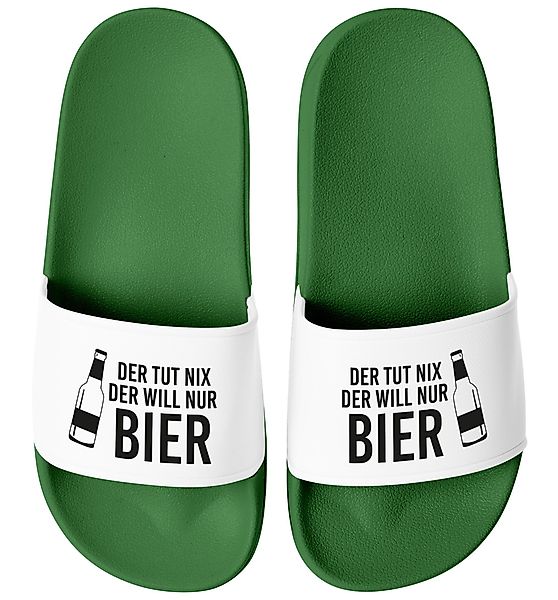 MoonWorks Badeschlappen Spruch Lustig Der tut günstig online kaufen
