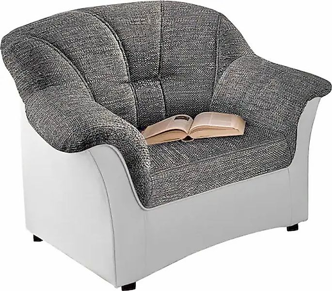 DOMO collection Sessel »Flores«, wahlweise mit Federkern (nicht bei Microfa günstig online kaufen