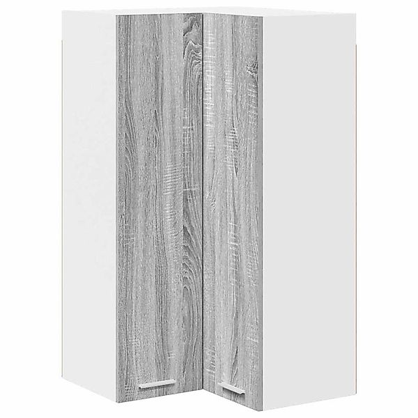 vidaXL Hängeschrank mit Tür Riga Grau Sonoma und Weiß 57 x 57 x 100 cm 8843 günstig online kaufen