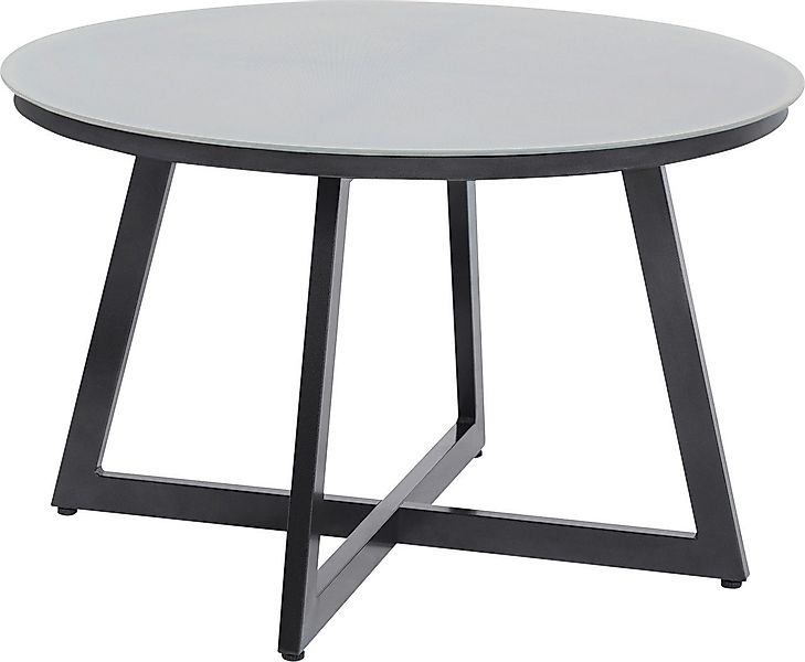 Primaster Gartentisch Primaster Beistelltisch Lumio Ø 70 cm, Witterungsbest günstig online kaufen