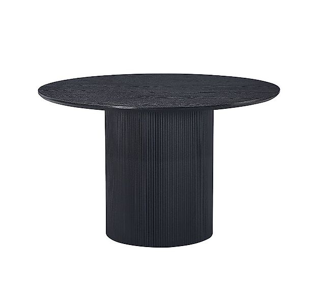 HOME DELUXE Esstisch CAMILLO - 120 x 75 x 120 cm, Eichenfurnier, Runder Ess günstig online kaufen