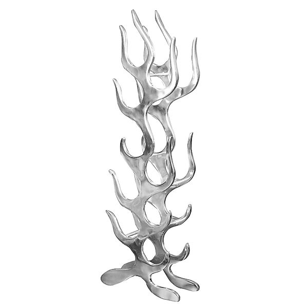riess-ambiente Weinregal FLAME 93cm silber, Metall günstig online kaufen