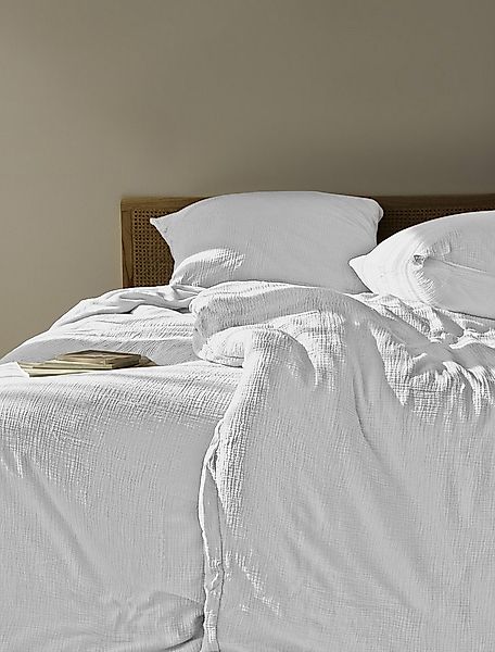 BIERBAUM Bettwäsche 4129, Musselin, 2 teilig, Musselin, 100 % Baumwolle, pf günstig online kaufen