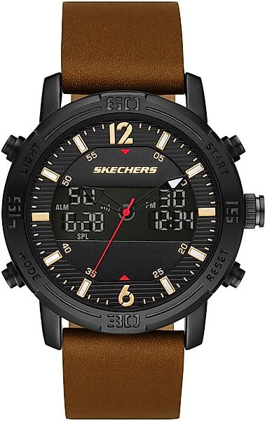 Skechers Chronograph REDLANDS SR5153, Quarzuhr, Armbanduhr, Herrenuhr, Lede günstig online kaufen