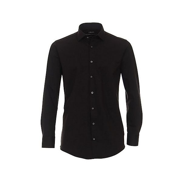 CASAMODA Kurzarmhemd Venti Businesshemden Uni Modern Fit schwarz (1-tlg., k günstig online kaufen
