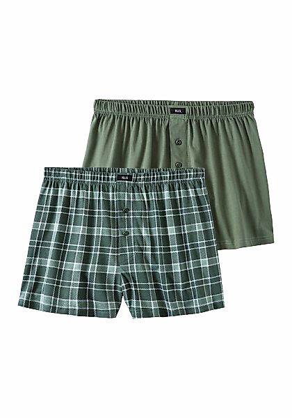 H.I.S Boxer "Boxershorts für Herren" Packung, 2 Stk. in weiter Passform günstig online kaufen