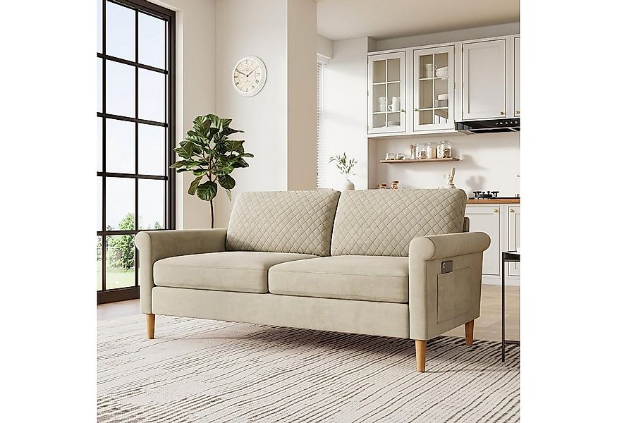 NAIMP 2-Sitzer Stoff Sofa 164cm mit günstig online kaufen