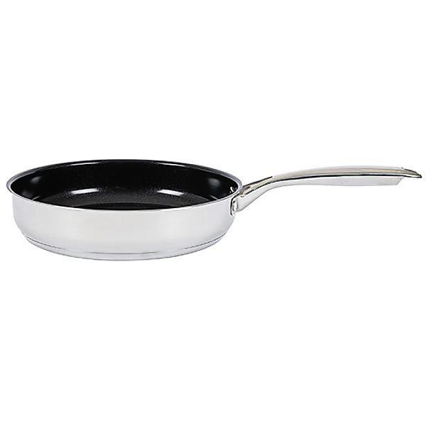 Bratpfanne AXENTIA ca. 28 cm 1 Stück Edelstahl günstig online kaufen