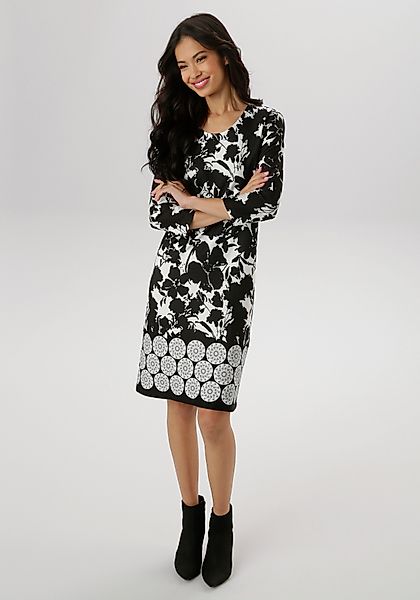 Aniston SELECTED Jerseykleid mit fantasievollem, floralem günstig online kaufen