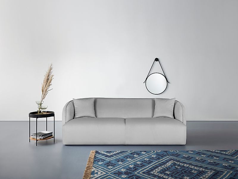 andas 3-Sitzer "Knautschzone" auch mit Bouclé-Bezug günstig online kaufen