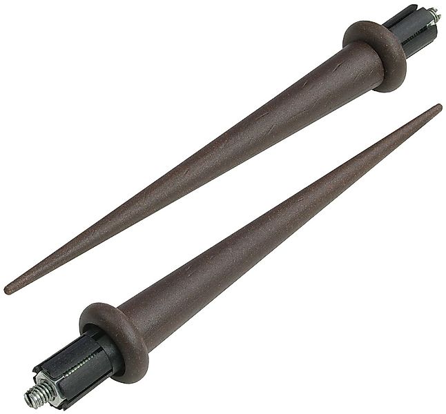 Liedeco Gardinenstange "Esp Spitze" Ø 16 mm 1 läufig-läufig Fixmaß 1-läufig günstig online kaufen