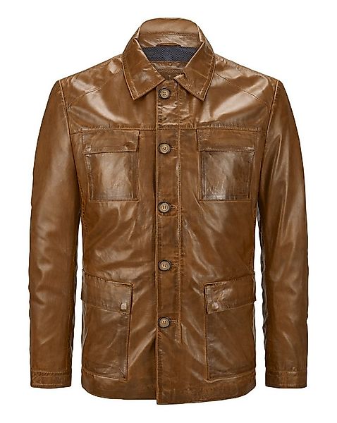 Milestone Lederjacke MSArturo Fieldjacke aus handgewachstem sehr dünnem Lam günstig online kaufen
