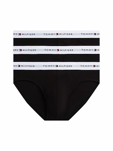 Tommy Hilfiger Underwear Slip "3P BRIEF DTM", 3 Stk. mit Logo-Elastikbund günstig online kaufen