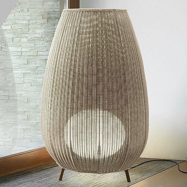 Bover Amphora 03 - Terrassenleuchte, light beige günstig online kaufen