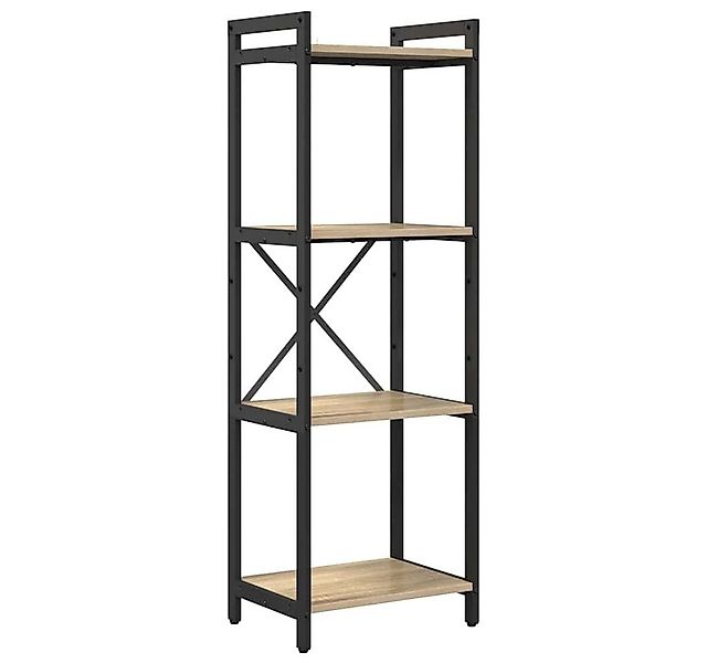 vidaXL Bücherregal Bücherregal Sonoma-Eiche 40 x 30 x 85 cm Holzwerkstoff, günstig online kaufen